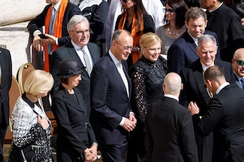 El canciller alemán Friedrich Merz