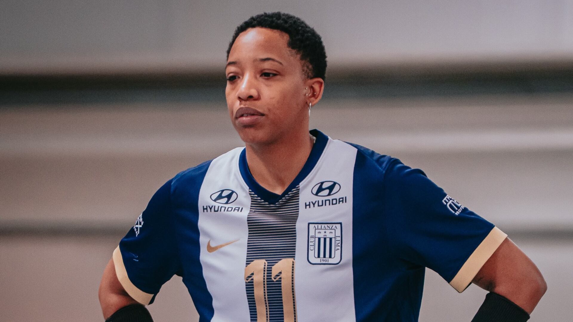 Clarivett Yllescas se perdió el duelo Alianza Lima vs Géminis por lesión. Crédito: Prensa AL