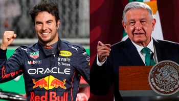 AMLO felicitó a Checo Pérez