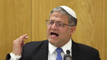 El ministro ultra israelí Ben