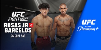 El mexicano-estadounidense será protagonista de cinco rounds frente a Raoni Barcelos en una pelea que considera fundamental para su futuro. (Cortesía: Paramount Plus)