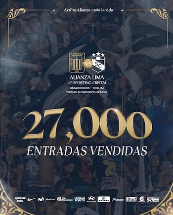 Alianza Lima – Sporting Cristal – Liga 1 – Perú – deportes – 6 mayo