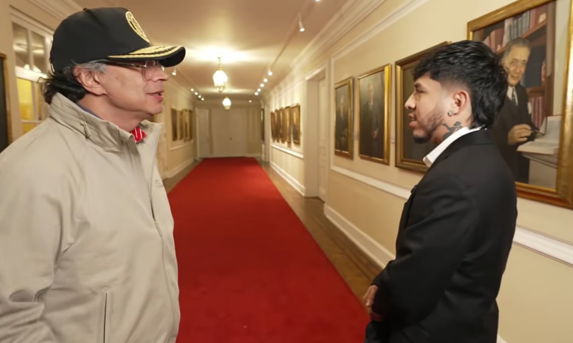 La transmisión con Petro registró más de 1,5 millones de visualizaciones en Kick. - crédito @Westcol/Kick