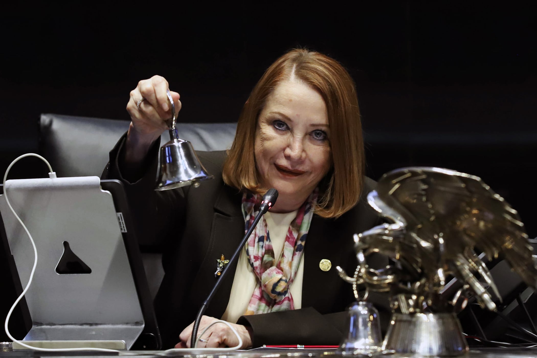 Laura Itzel Castillo confirmó que recibió los libros de AMLO como obsequio personal de Adán Augusto López. (CRÉDITO OBLIGATORIO)