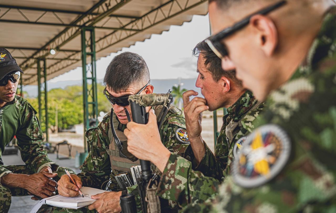 La competencia de Fuerzas Comando 2026 se decide por márgenes cada vez más estrechos, según la delegación colombiana- crédito prensa Fuerzas Militares