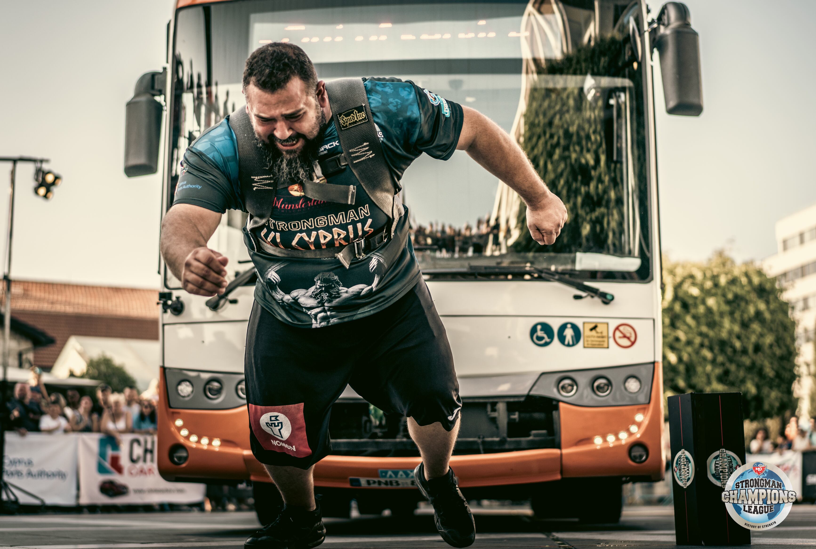 Juan Ferrer es el hombre más fuerte de España. (Cedida por D.Moore Talents)