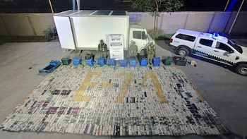 Hallaron más de 770 kilos de hojas de coca escondidos en un camión en Tucumán