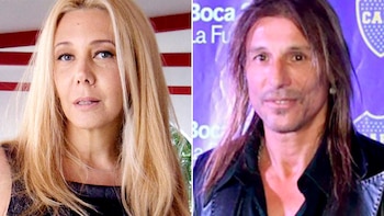 Mariana Nannis y Claudio Caniggia