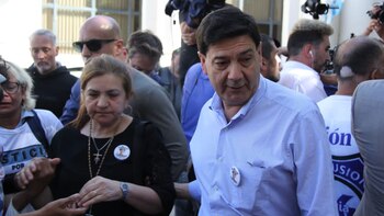 Los padres de Fernando Báez