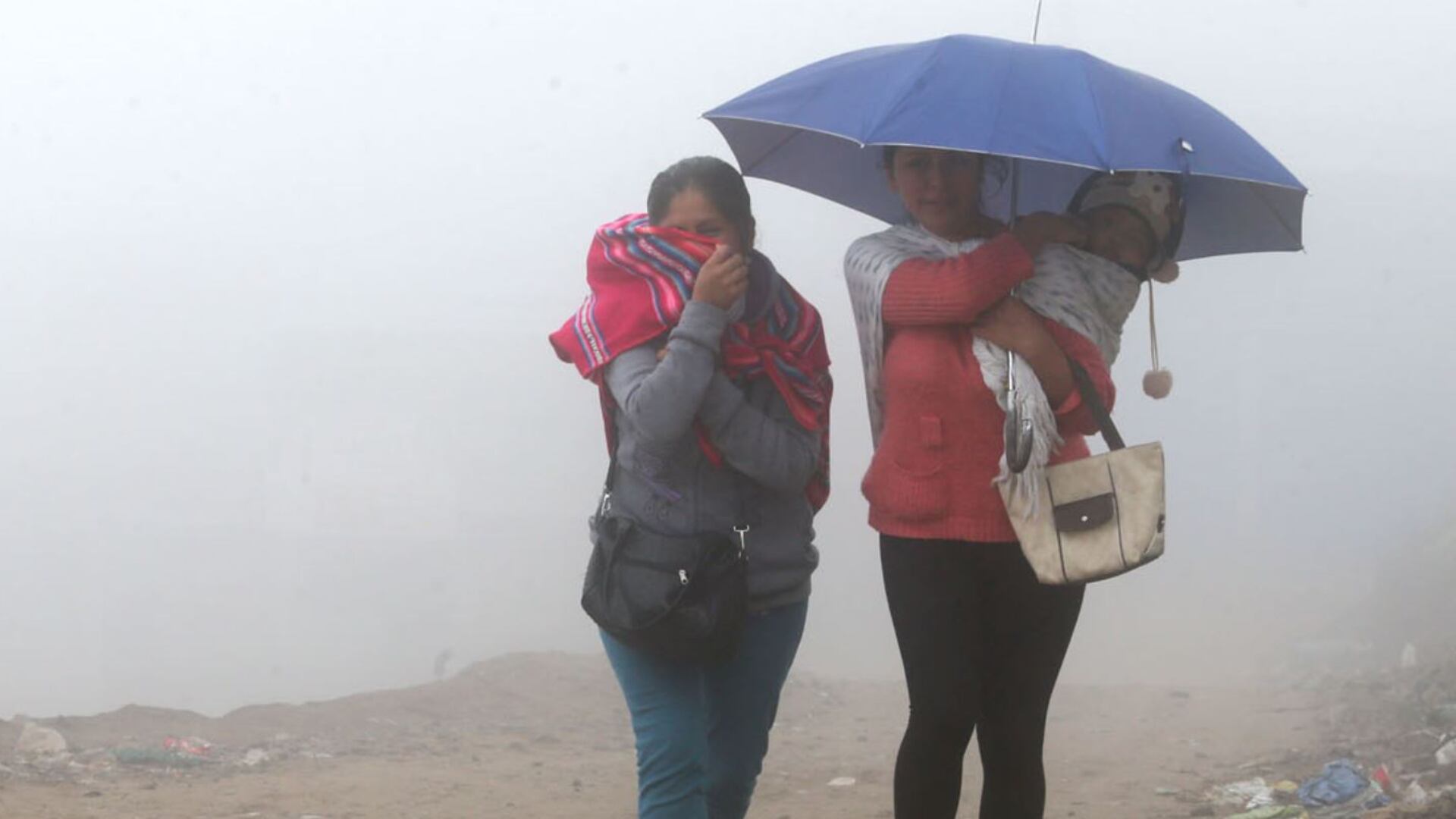 Senamhi pronostica fuertes vientos.