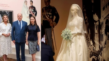 La cita que ha reunido tres generaciones Grimaldi: del vestido de boda de Grace Kelly a la sintonía de Carolina de Mónaco con su hija Alexandra de Hannover