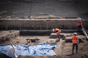Termas romanas de casi 5.000 metros cuadrados en el distrito de Waalfront, en Nimega