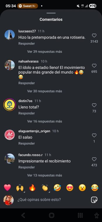 En las redes sociales, no