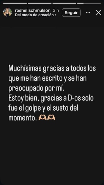 Post de Roshell Schmulson sobre