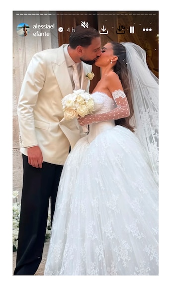 Casamiento de Gianluigi Donnarumma y Alessia Elefante