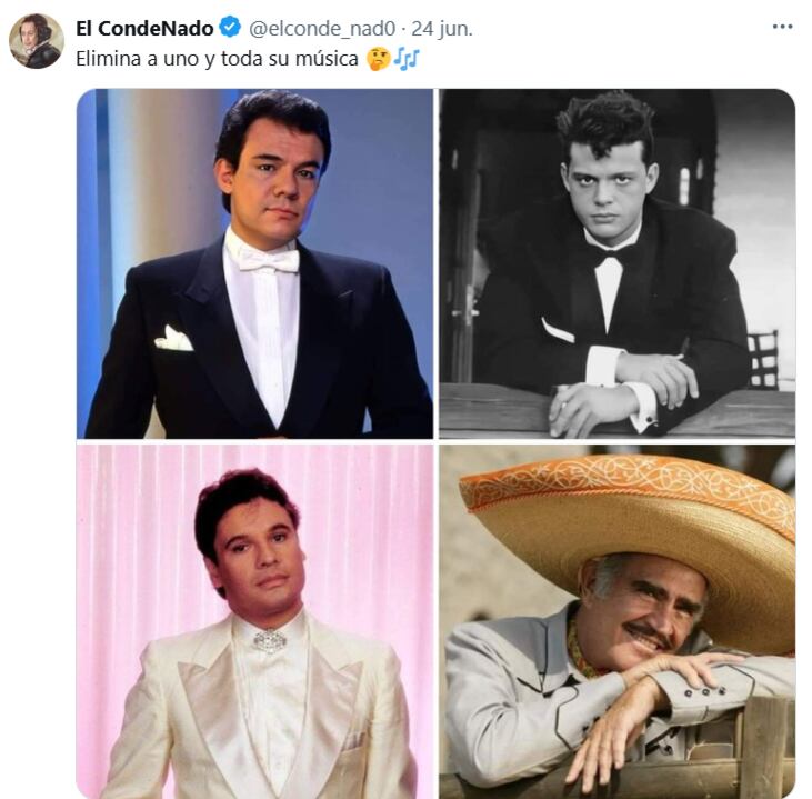 Debate sobre el artista menos talentoso.       (X/El CondeNado)