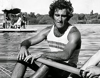 El remero multicampeón Alberto Demiddi