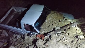 Los cuatro mineros atrapados en