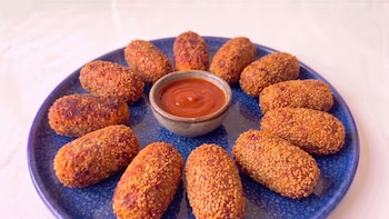 Croquetas de boniato: una receta alternativa con una textura diferente y un dulzor muy característico que conquistará el paladar de tus invitados