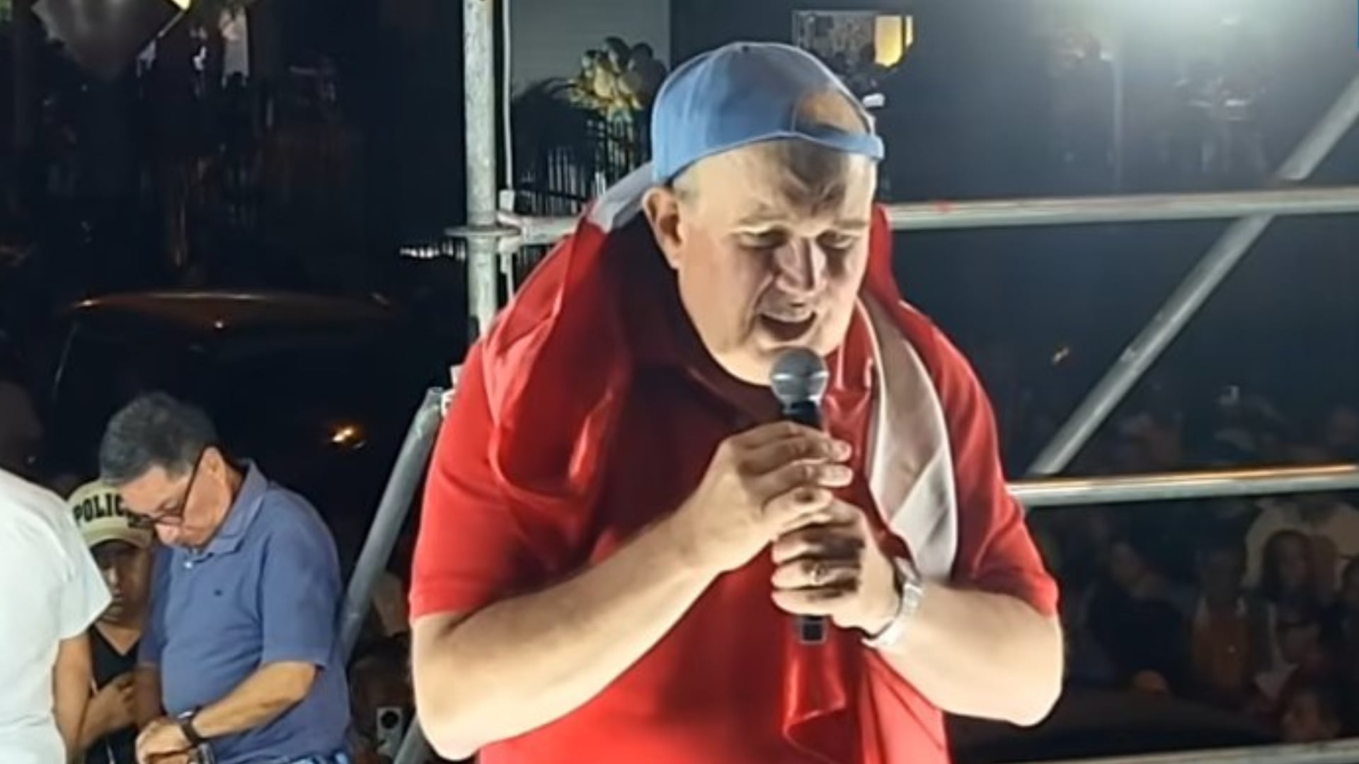 Movilización en Campo de Marte reunió a cientos de personas. (Captura de pantalla)