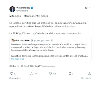 El exdirector del Dapre Víctor