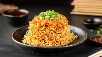 El crispy ramen es un