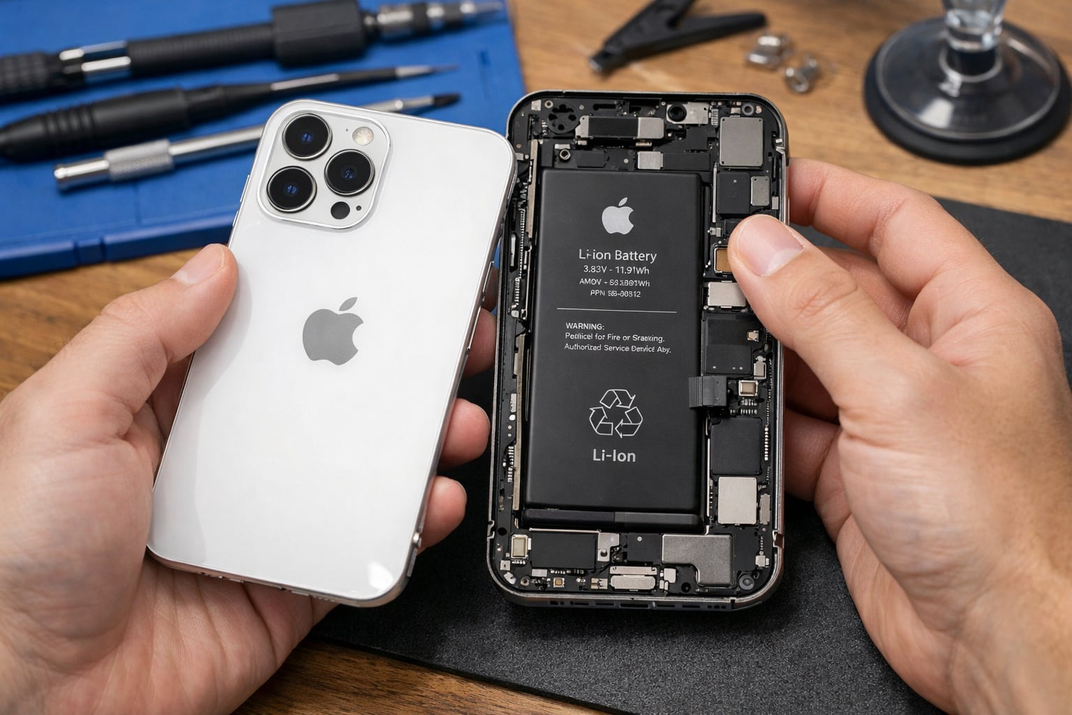 La Unión Europea obligará desde 2027 a que todos los móviles tengan baterías extraíbles por el usuario para combatir la obsolescencia programada. (Imagen Ilustrativa Infobae)