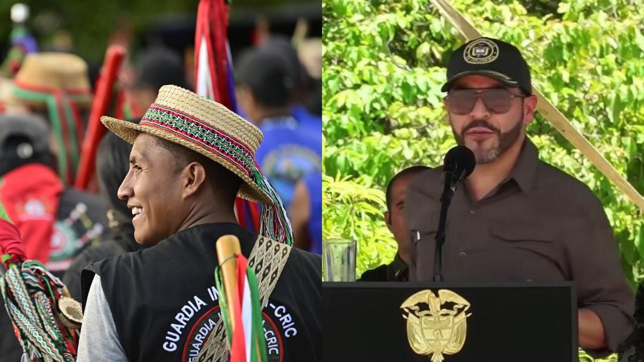 Las comunidades indígenas tienen previsto desplazarse por las carreteras para participar en la cumbre convocada para octubre - crédito Cristian Garavito/Presidencia/Captura video Presidencia