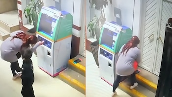 Una mujer es grabada robando una Nintendo Switch olvidada por un niño