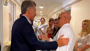 Macri recorre el Hospital Pedro