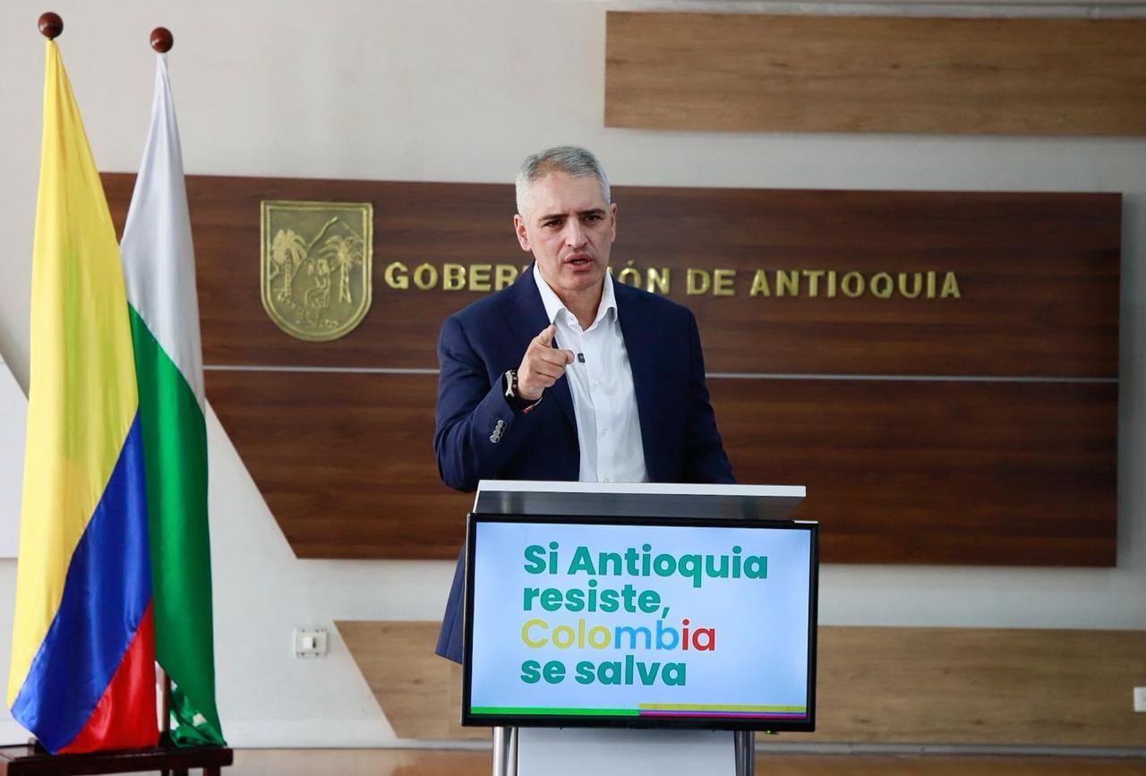 Andrés Julián Rendón - Gobernador de Antioquia | crédito Prensa Gobernación de Antioquia