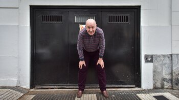 Perico Pérez con su pose