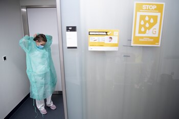 El uso de celulares había