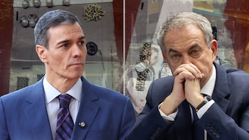 Pedro Sánchez y José Luis Rodríguez Zapatero