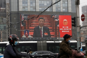 El jefe del régimen chino,