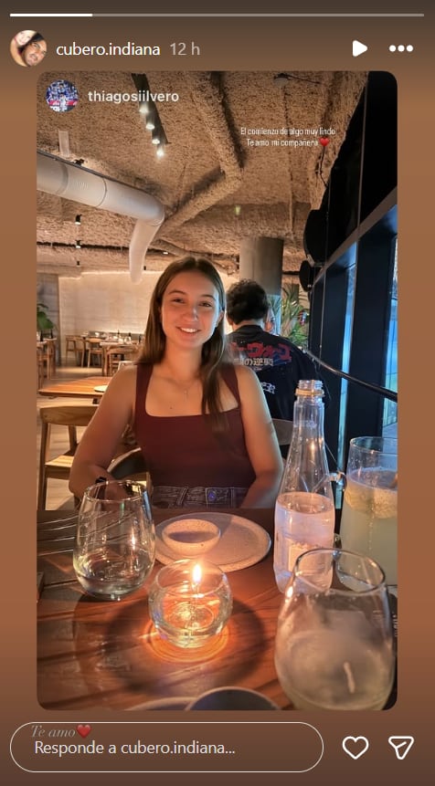 La adolescente compartió la tierna dedicatoria que le hizo el joven adolescente (Instagram)