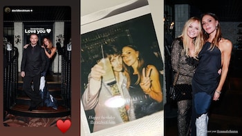 La diseñadora Victoria Beckham compartió