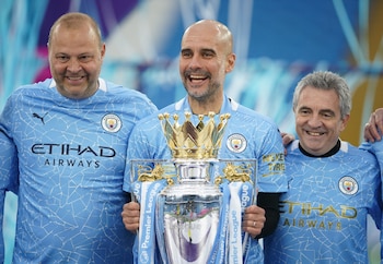 Guardiola invitó a Lillo como asistente en el Manchester City, donde juntos ganaron títulos como la Champions y la Premier League. REUTERS/Dave Thompson