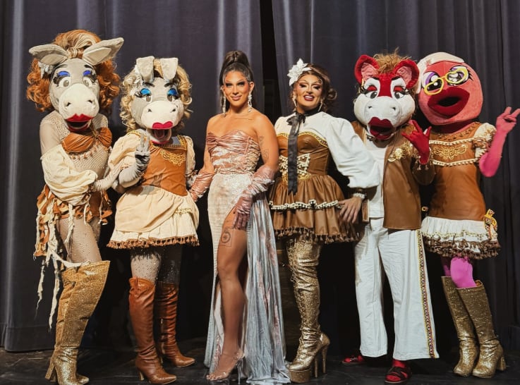 Esta es la última fotografía publicada de Burrita Burrona. Foto: Instagram/@taigabrava.