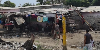 Una vivienda en el corregimiento