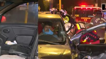 Triple choque en Jesús María