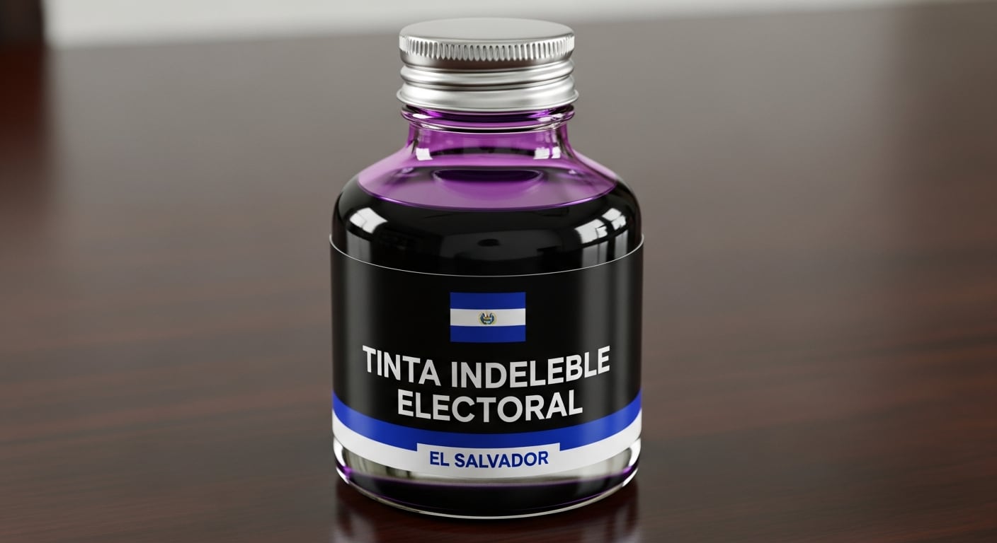 La prueba de tinta indeleble para las elecciones de 2027 en El Salvador falla en su primera verificación