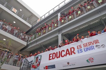 La Escuela Bicentenario Unión Latinoamericana en La Molina. (Foto: Andina)