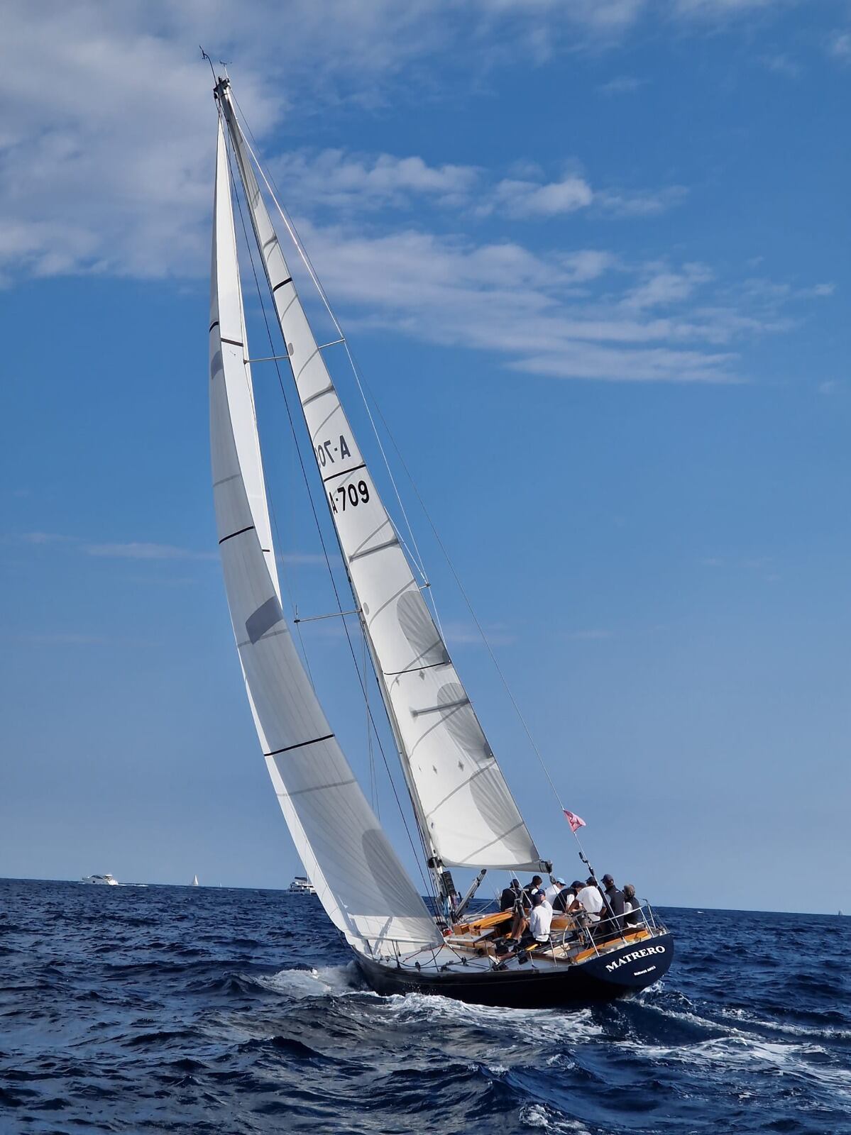 Matrero ganó en la clase Classic IOR de las Grandi Regate Internazionali