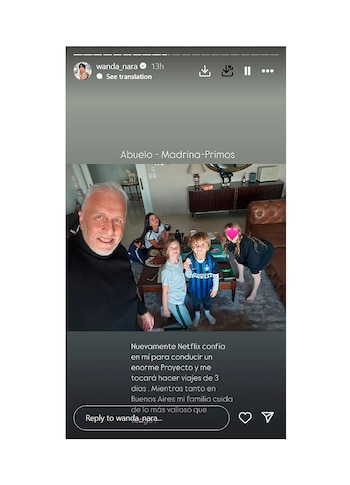 El mensaje de Wanda para