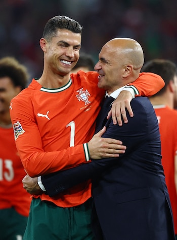 En la rueda de prensa de confirmó la presencia de Cristiano Ronaldo como líder deportivo en la Portugal edición Mundial 2026-crédito Kai Pfaffenbach/REUTERS