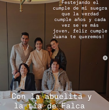 Las críticas de los internautas se realizaron en una de las publicaciones de su vida familiar - crédito Lorelei Tarón / Instagram