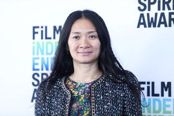 Director Chloe Zhao attends the