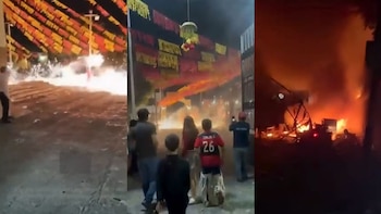 Explosión en Amatitán, Jalisco: videos captaron el momento exacto en que “toritos” provocaron incendio en fiesta patronal