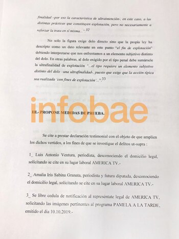 La denuncia de Cipolla contra